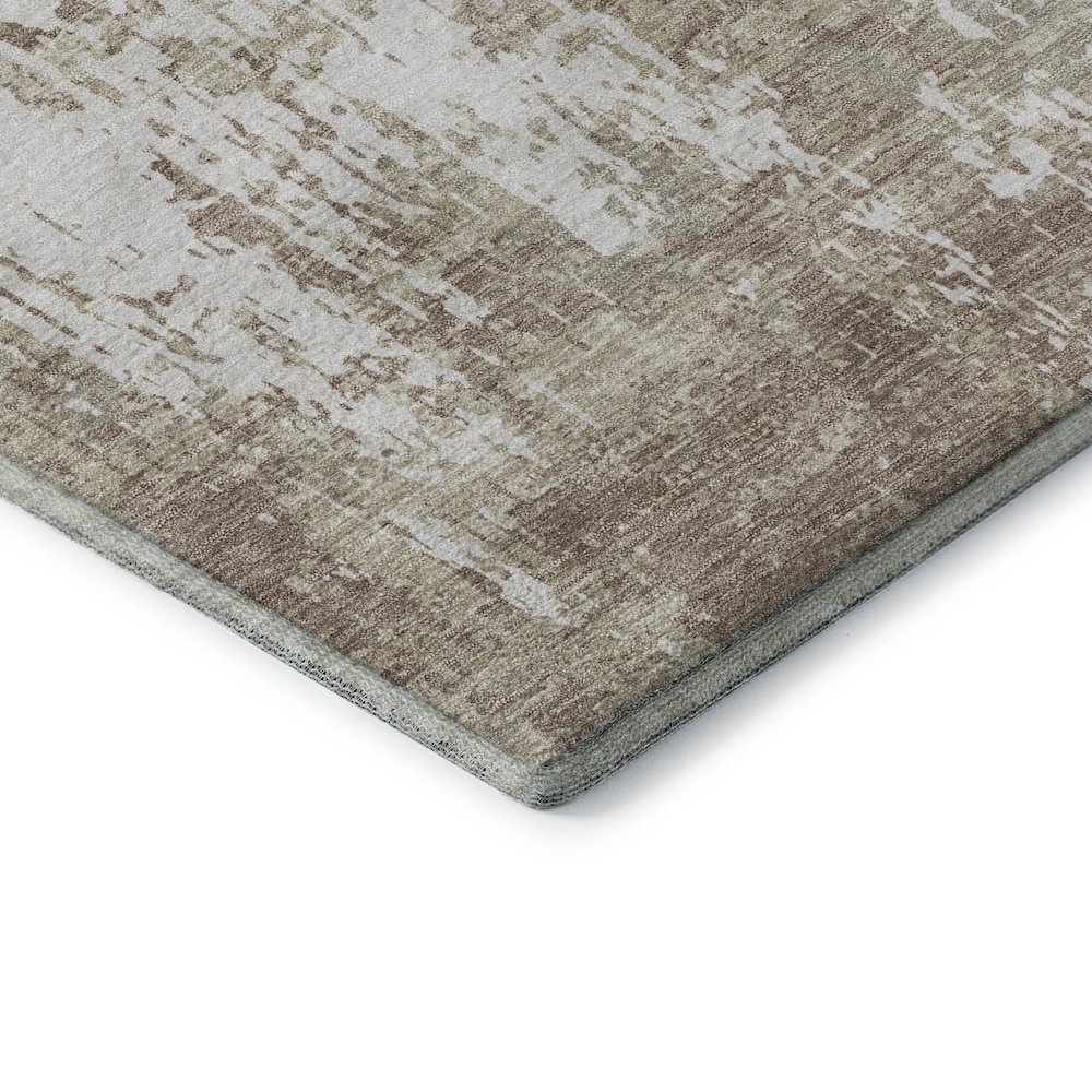 Premium Machine Washable Mayfield AMF1008 Taupe 9' x 12' Rug. Picture 3