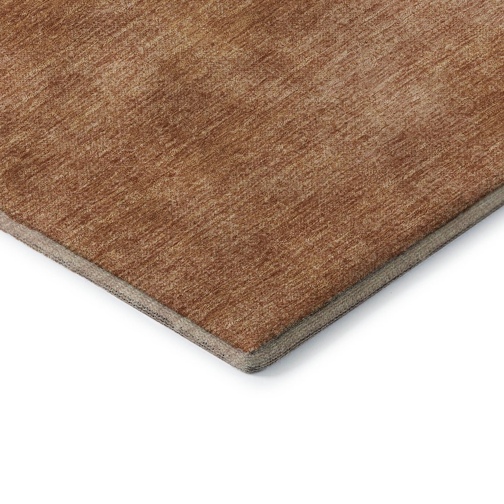 Premium Machine Washable Mayfield AMF1018 Paprika 9' x 12' Rug. Picture 3