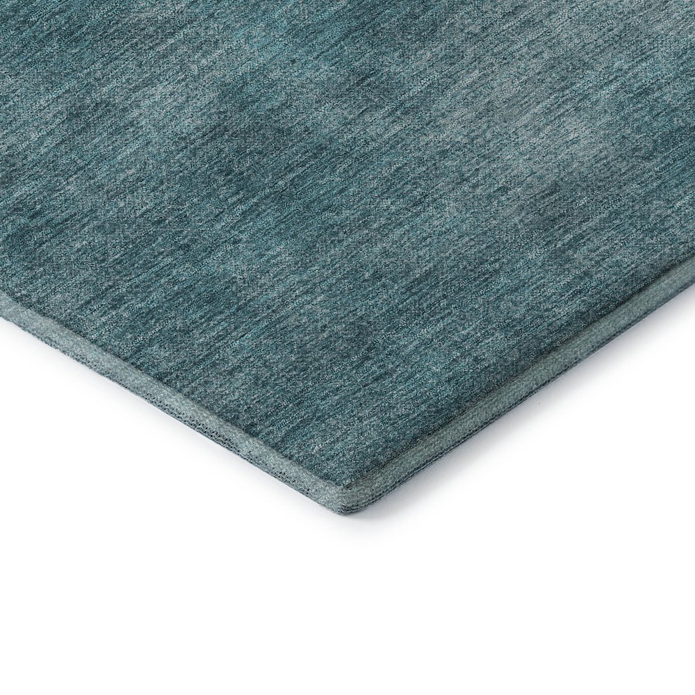 Premium Machine Washable Mayfield AMF1018 Teal 9' x 12' Rug. Picture 3