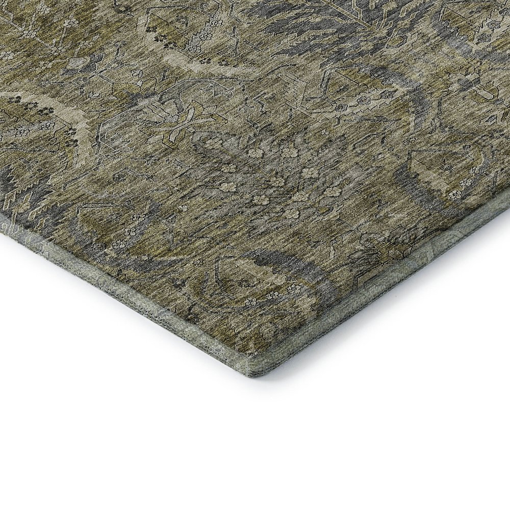 Premium Machine Washable Mayfield AMF1082 Taupe 9' x 12' Rug. Picture 3