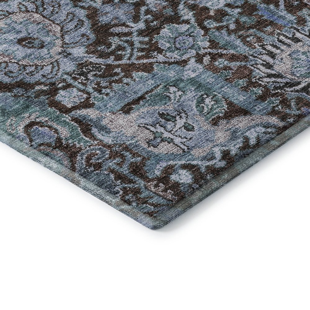 Premium Machine Washable Mayfield AMF1101 Chocolate 9' x 12' Rug. Picture 3