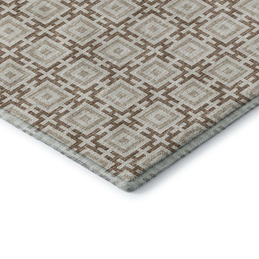Premium Machine Washable Mayfield  Taupe 9' x 12' Rug. Picture 3