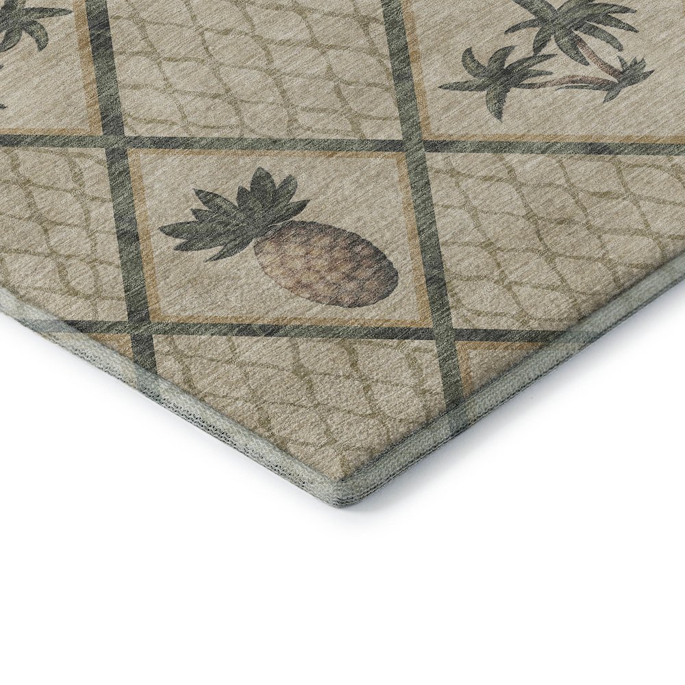 Premium Machine Washable Mayfield  Palm 9' x 12' Rug. Picture 3