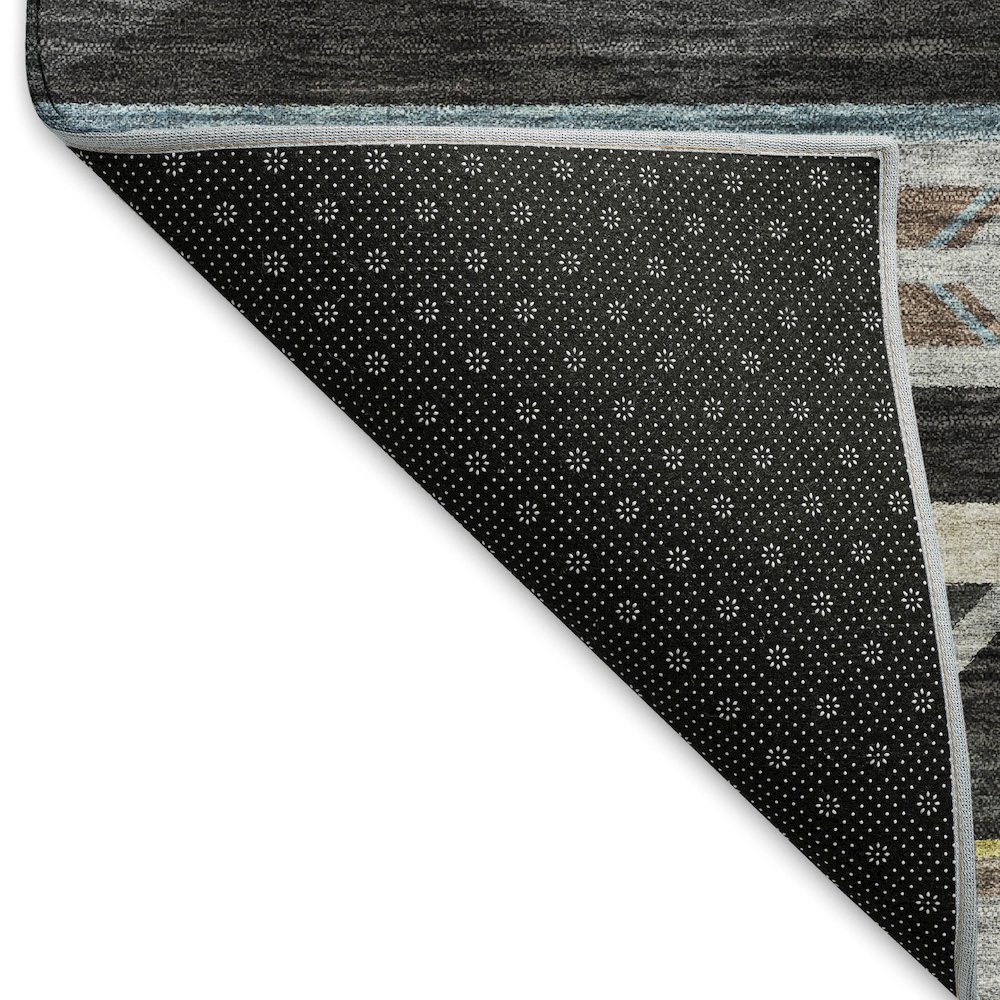Premium Machine Washable Mayfield  Midnight 9' x 12' Rug. Picture 2