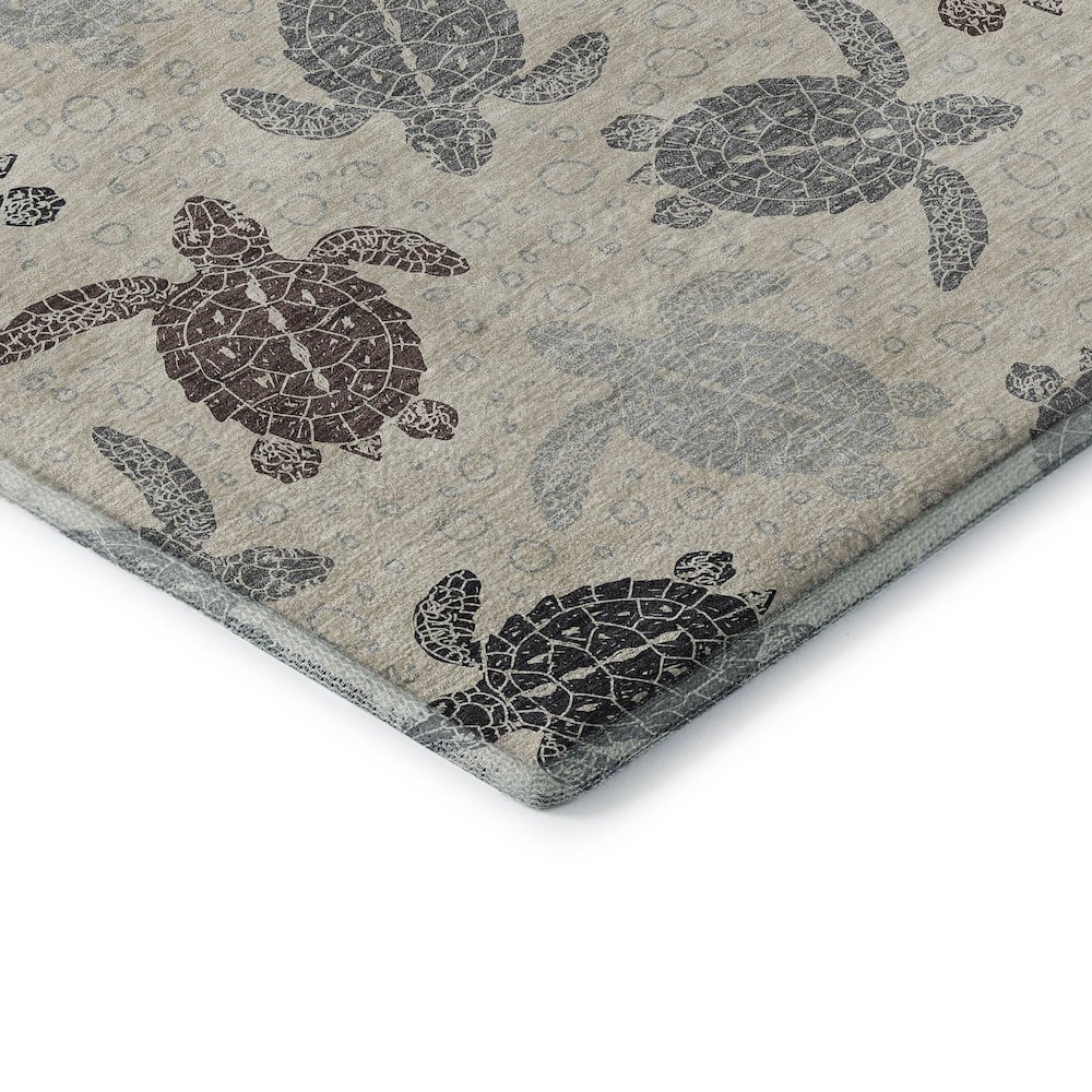 Premium Machine Washable Mayfield  Sand 9' x 12' Rug. Picture 3