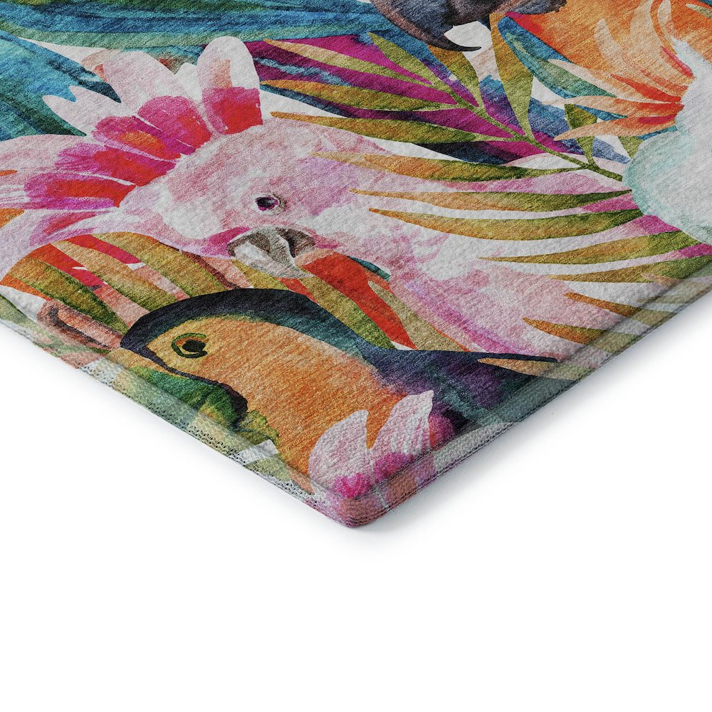 Premium Machine Washable Mayfield  Multi 9' x 12' Rug. Picture 3