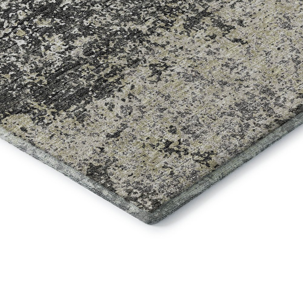 Premium Machine Washable Mayfield  Gray 9' x 12' Rug. Picture 3