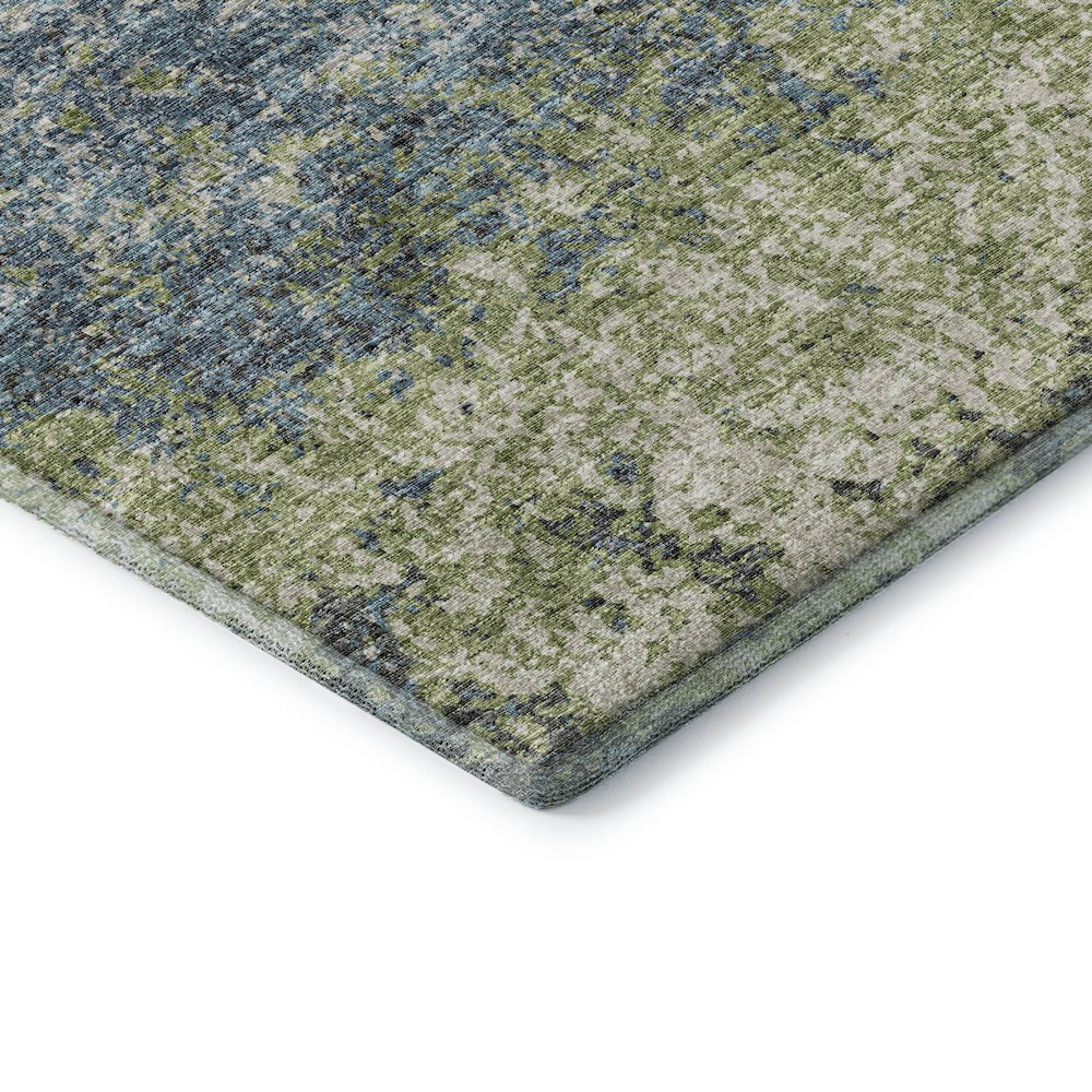 Premium Machine Washable Mayfield  Green 9' x 12' Rug. Picture 3