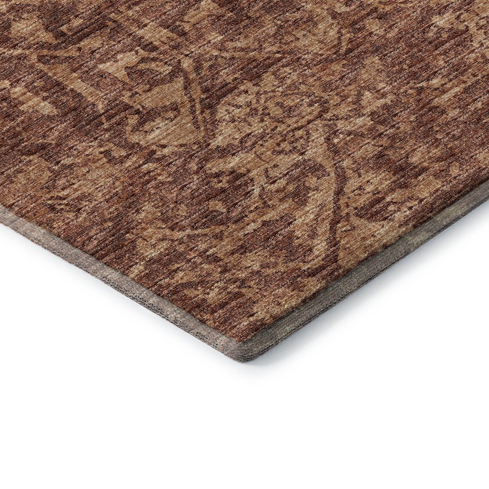 Premium Machine Washable Mayfield  Clay 9' x 12' Rug. Picture 3