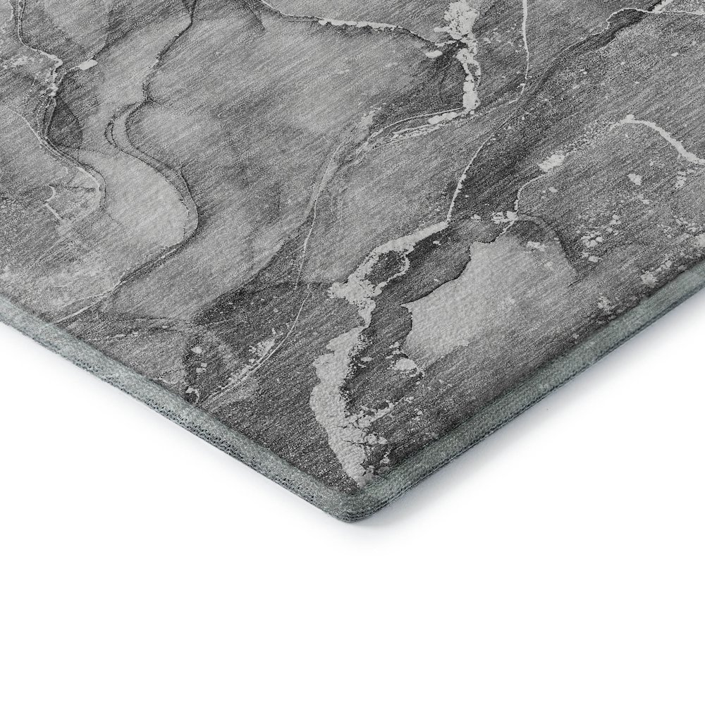 Premium Machine Washable Mayfield  Pewter 9' x 12' Rug. Picture 3