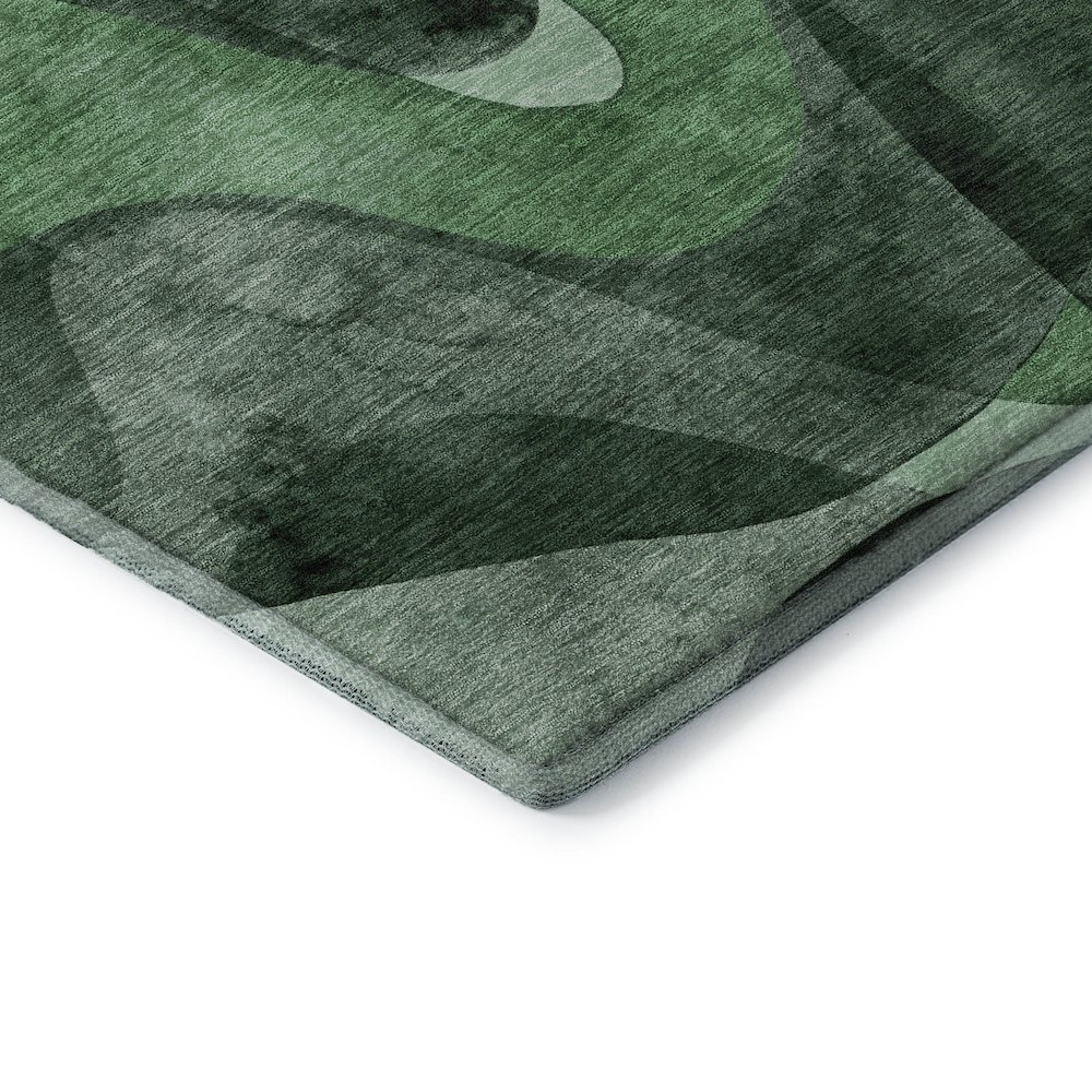 Premium Machine Washable Mayfield  Fern 9' x 12' Rug. Picture 3