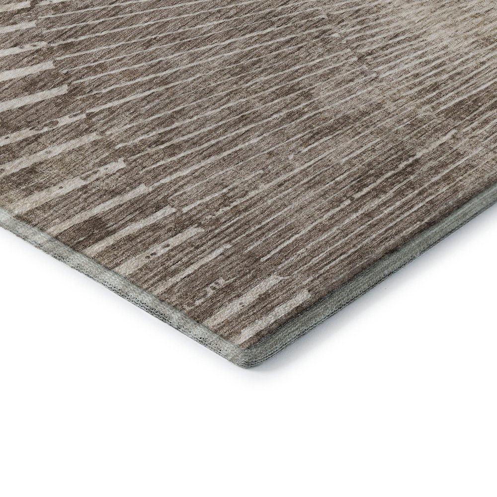 Premium Machine Washable Mayfield  Taupe 9' x 12' Rug. Picture 3