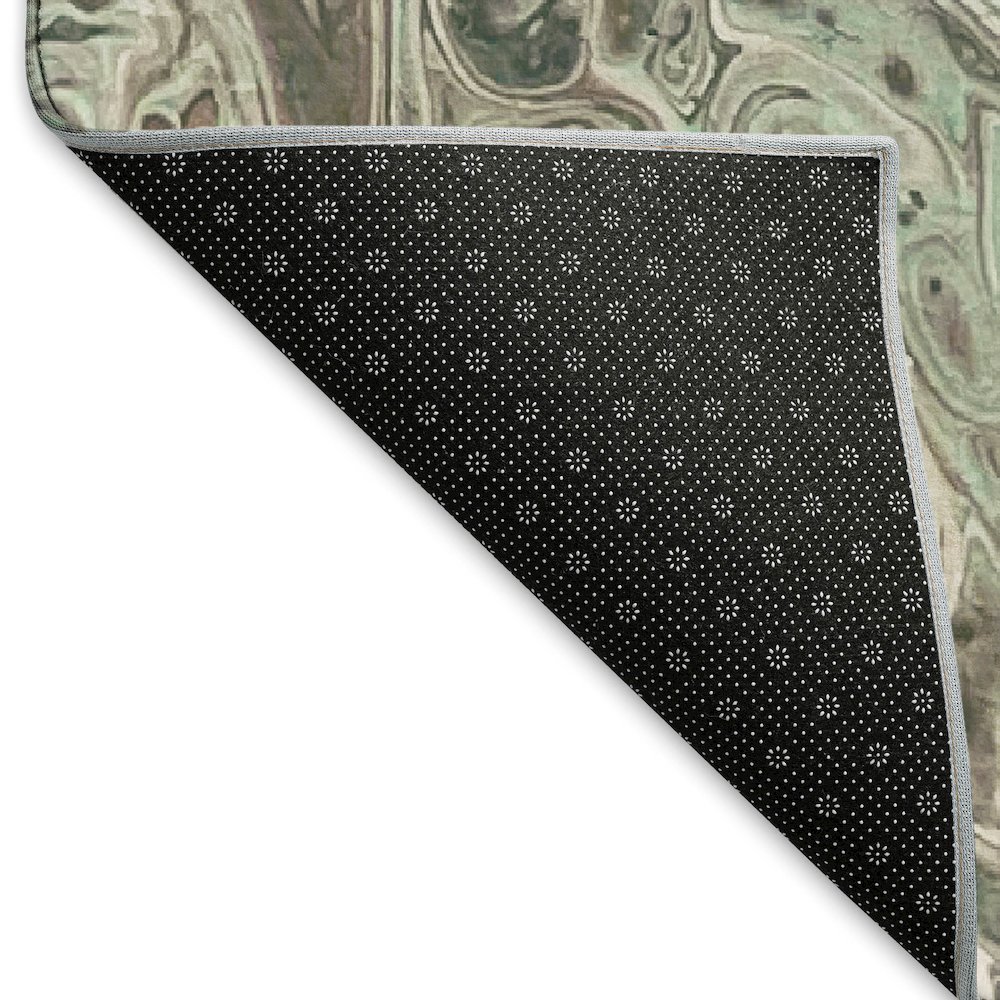 Premium Machine Washable Mayfield  Mint 9' x 12' Rug. Picture 2