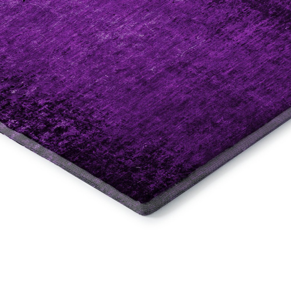 Premium Machine Washable Mayfield  Purple 9' x 12' Rug. Picture 3