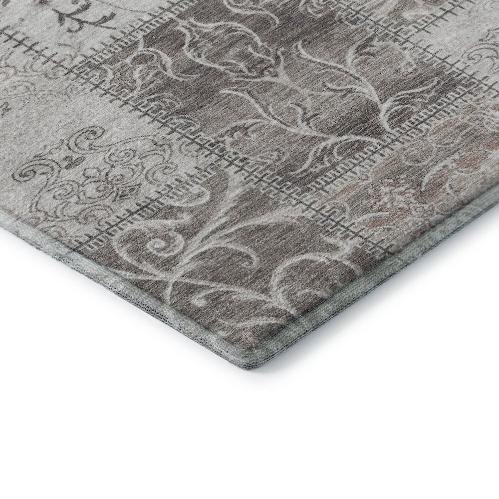 Premium Machine Washable Mayfield  Taupe 9' x 12' Rug. Picture 3