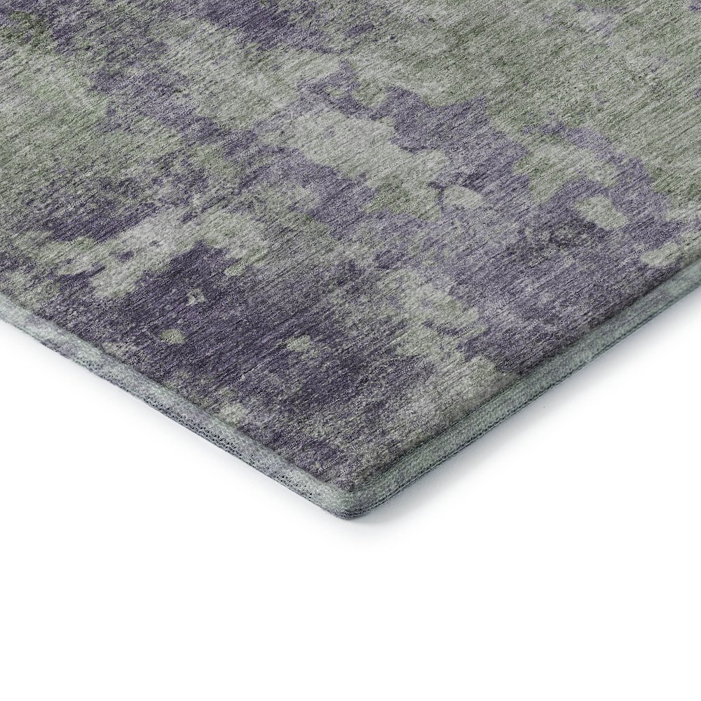 Premium Machine Washable Mayfield  Purple 9' x 12' Rug. Picture 3