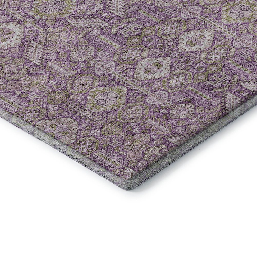 Premium Machine Washable Mayfield  Lavender 9' x 12' Rug. Picture 3