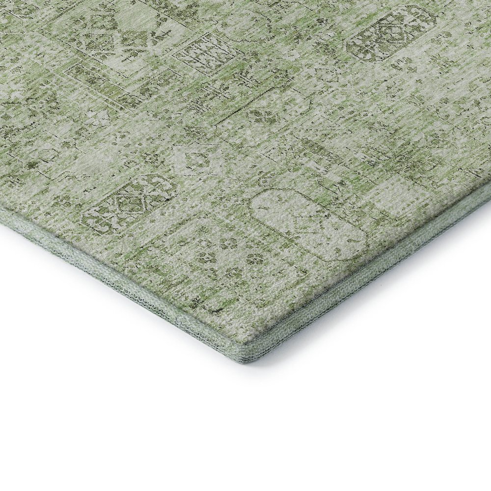 Premium Machine Washable Mayfield  Green 9' x 12' Rug. Picture 3