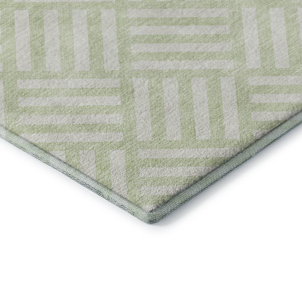 Premium Machine Washable Mayfield  Mint 9' x 12' Rug. Picture 3