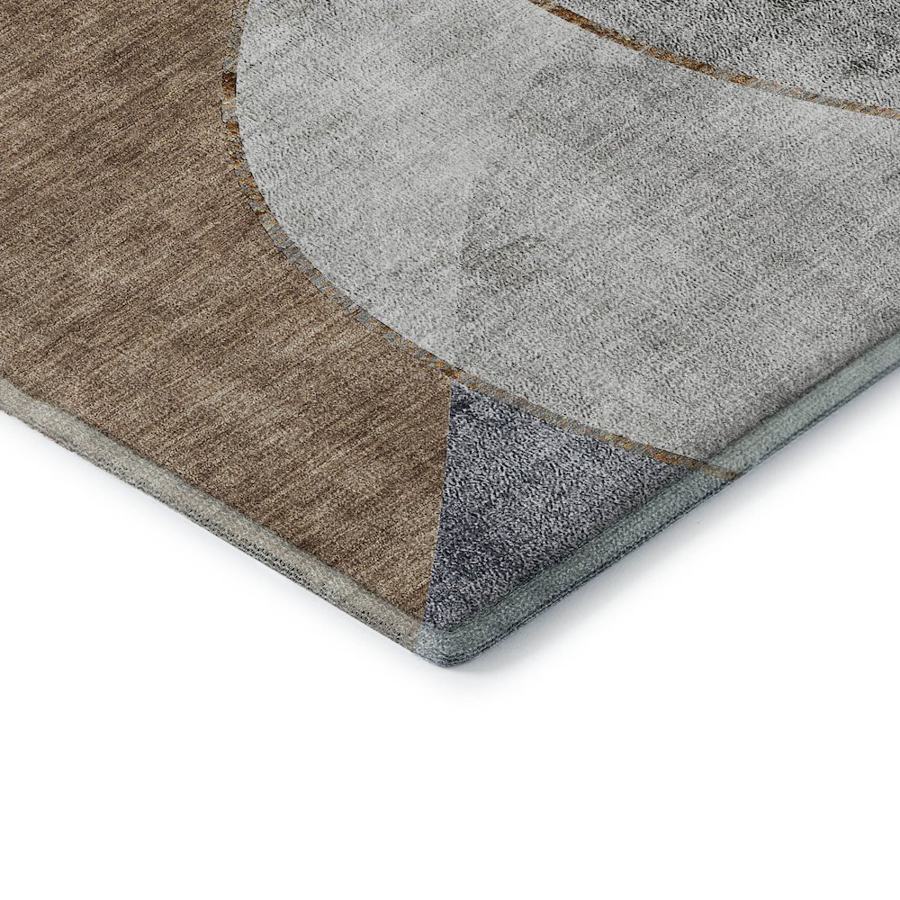 Premium Machine Washable Mayfield  Gray 9' x 12' Rug. Picture 3
