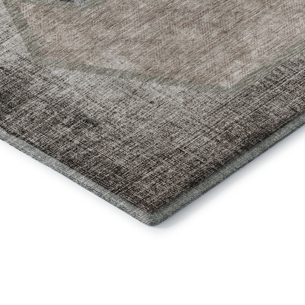 Premium Machine Washable Mayfield AMF679 Fudge 9' x 12' Rug. Picture 3