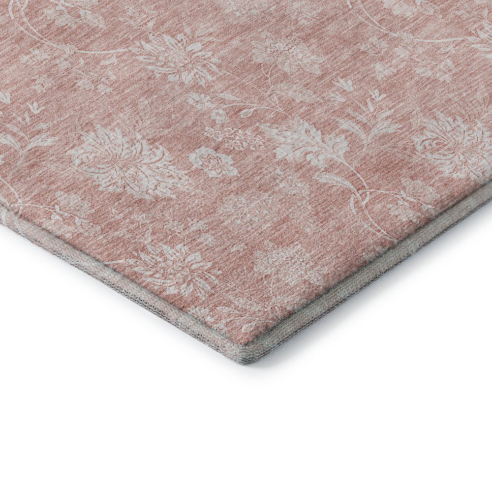 Premium Machine Washable Mayfield AMF681 Pink 9' x 12' Rug. Picture 3