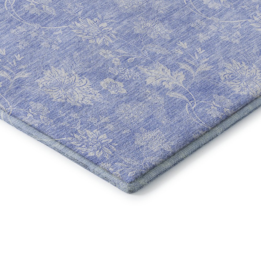 Premium Machine Washable Mayfield AMF681 Sky 9' x 12' Rug. Picture 3