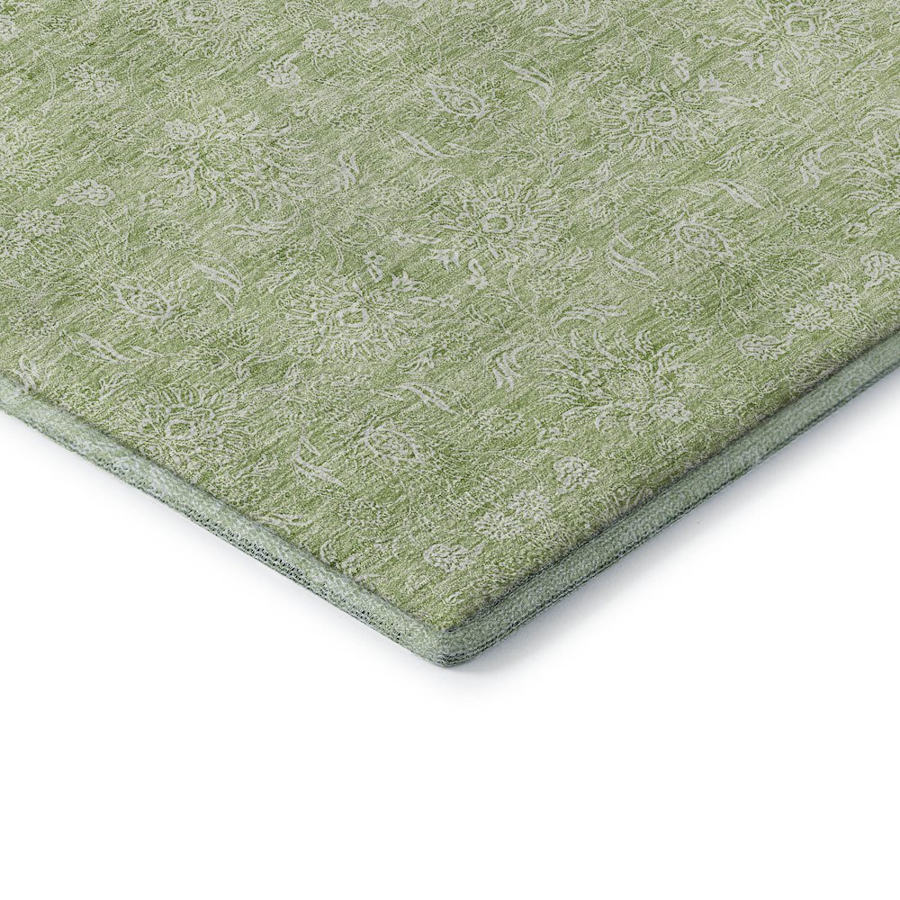 Premium Machine Washable Mayfield AMF703 Aloe 9' x 12' Rug. Picture 3