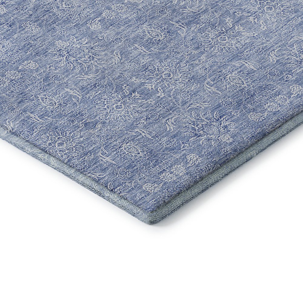 Premium Machine Washable Mayfield AMF703 Sky 9' x 12' Rug. Picture 3