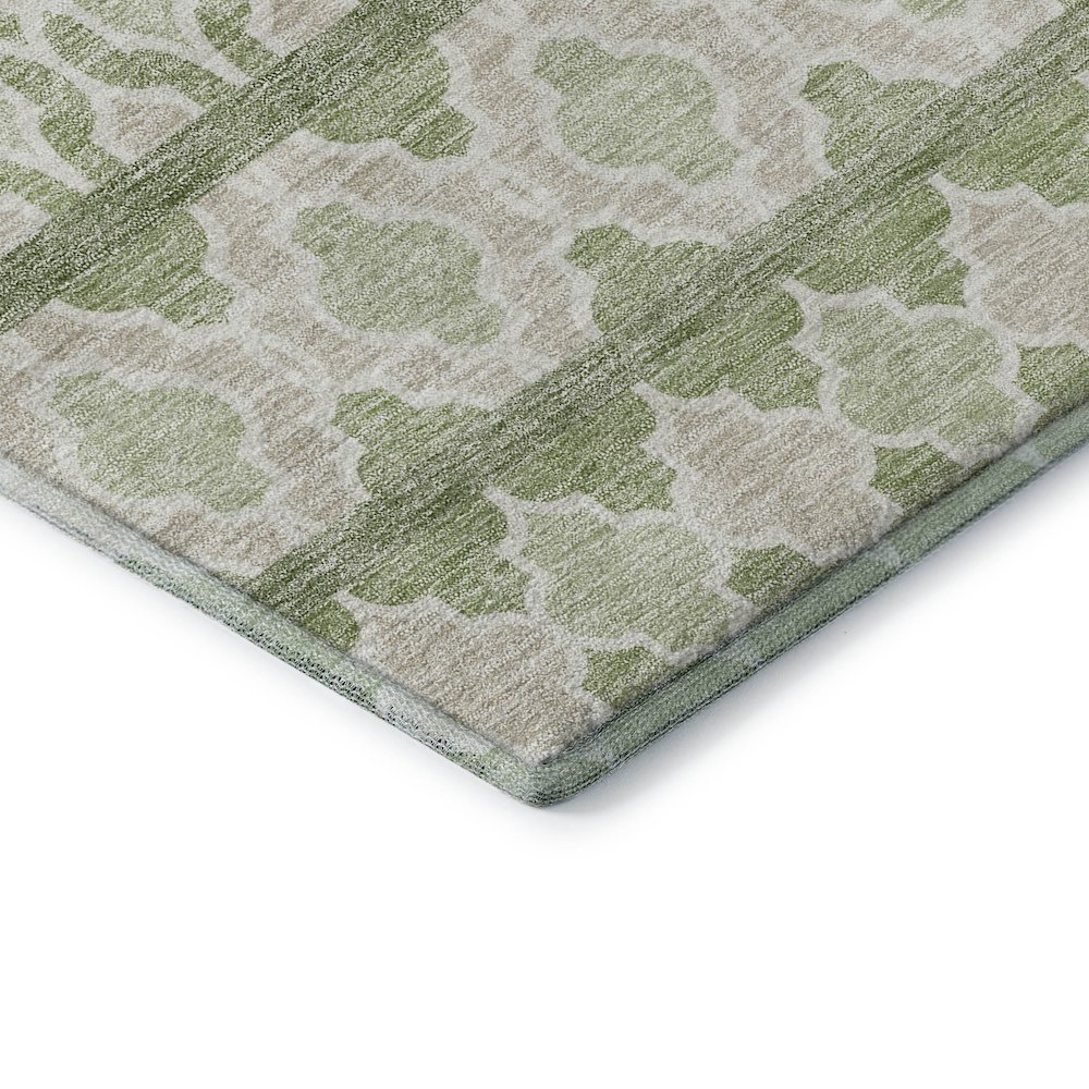 Premium Machine Washable Mayfield AMF726 Aloe 9' x 12' Rug. Picture 3