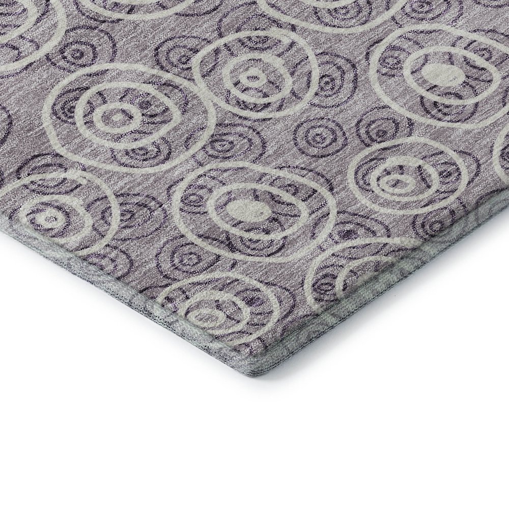 Premium Machine Washable Mayfield AMF728 Lavender 9' x 12' Rug. Picture 3