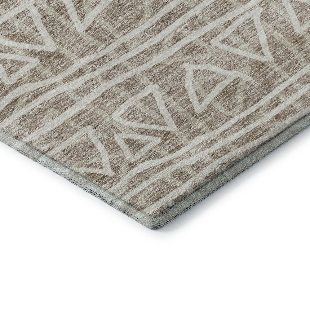 Premium Machine Washable Mayfield AMF730 Taupe 9' x 12' Rug. Picture 3