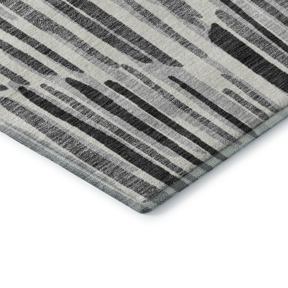 Premium Machine Washable Mayfield AMF739 Gray 9' x 12' Rug. Picture 3