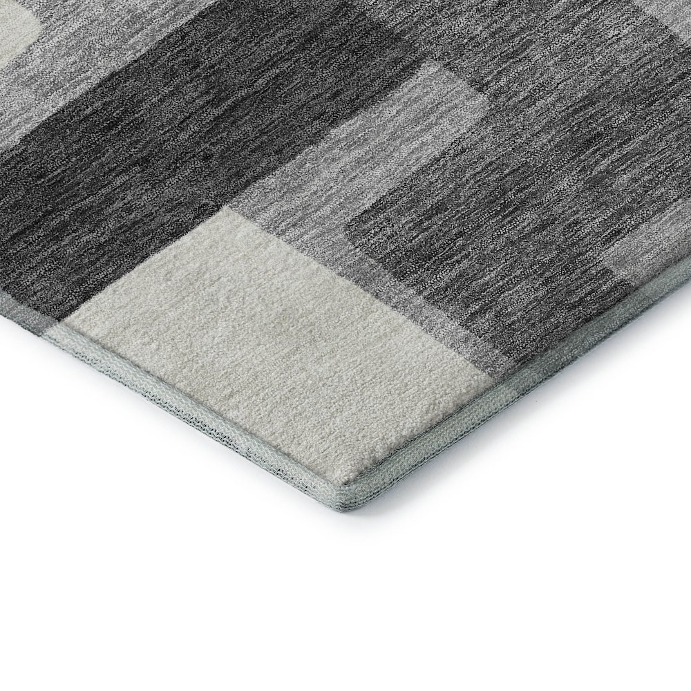 Premium Machine Washable Mayfield AMF740 Gray 9' x 12' Rug. Picture 3