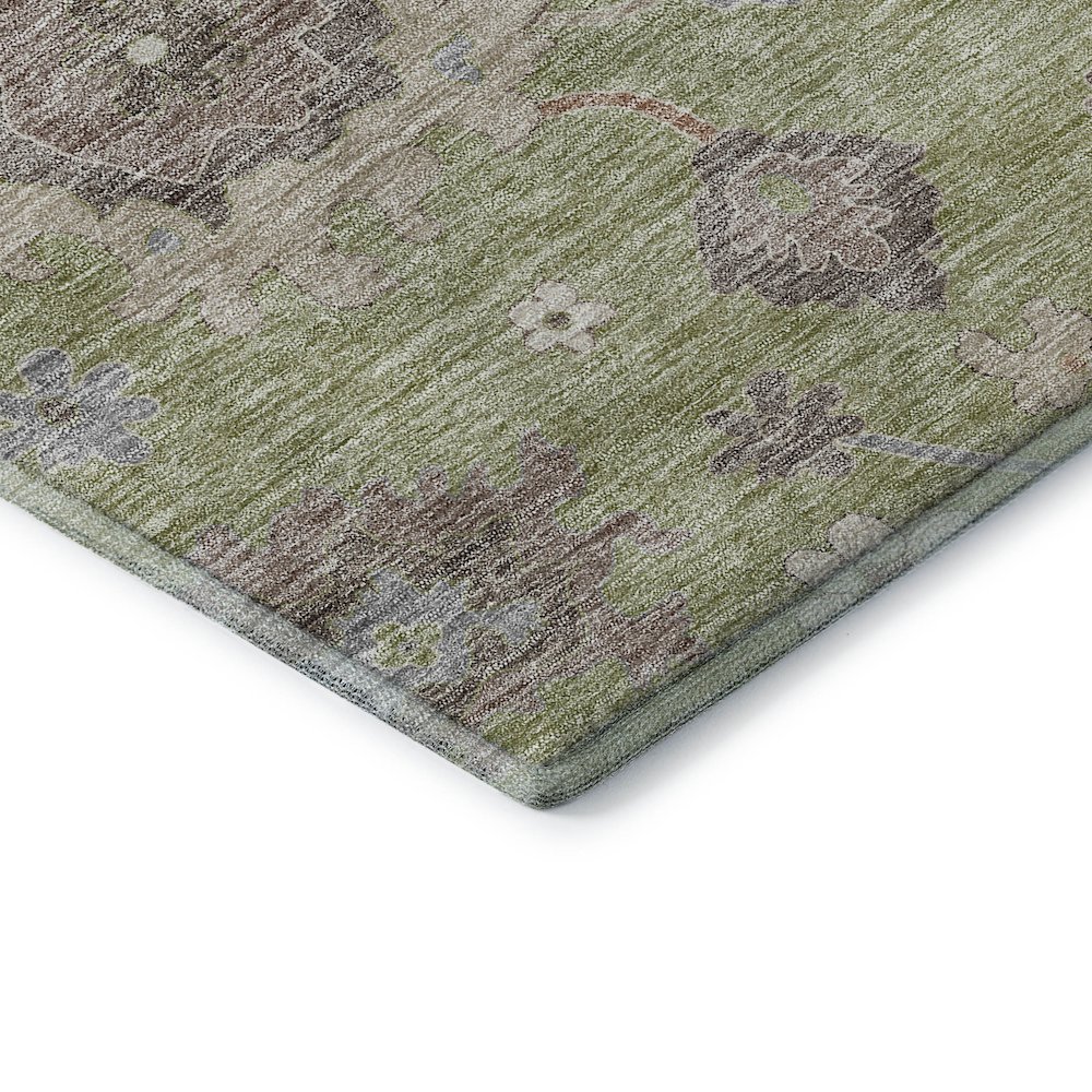 Premium Machine Washable Mayfield AMF753 Aloe 9' x 12' Rug. Picture 3