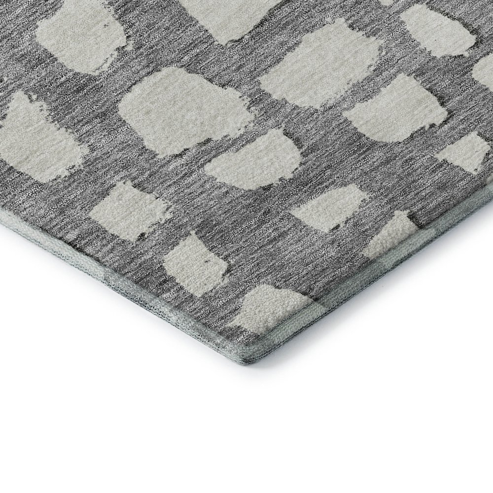 Premium Machine Washable Mayfield AMF754 Gray 9' x 12' Rug. Picture 3