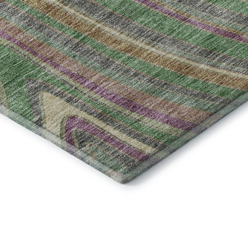 Premium Machine Washable Mayfield AMF756 Graphite 9' x 12' Rug. Picture 3
