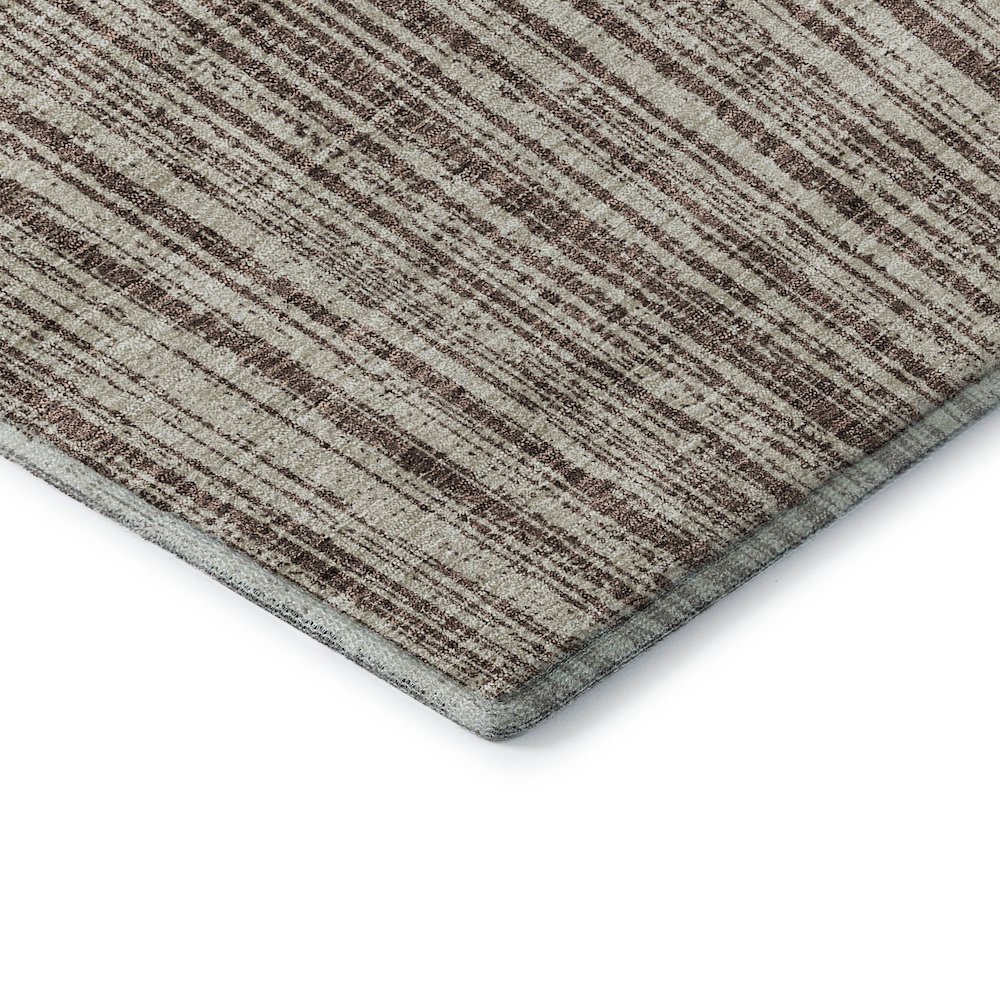 Premium Machine Washable Mayfield AMF760 Brown 9' x 12' Rug. Picture 3