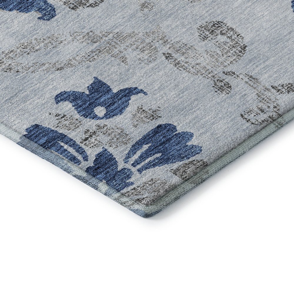 Premium Machine Washable Mayfield AMF762 Sky 9' x 12' Rug. Picture 3