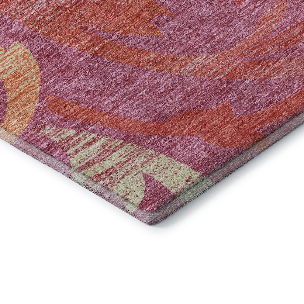 Premium Machine Washable Mayfield AMF764 Blush 9' x 12' Rug. Picture 3