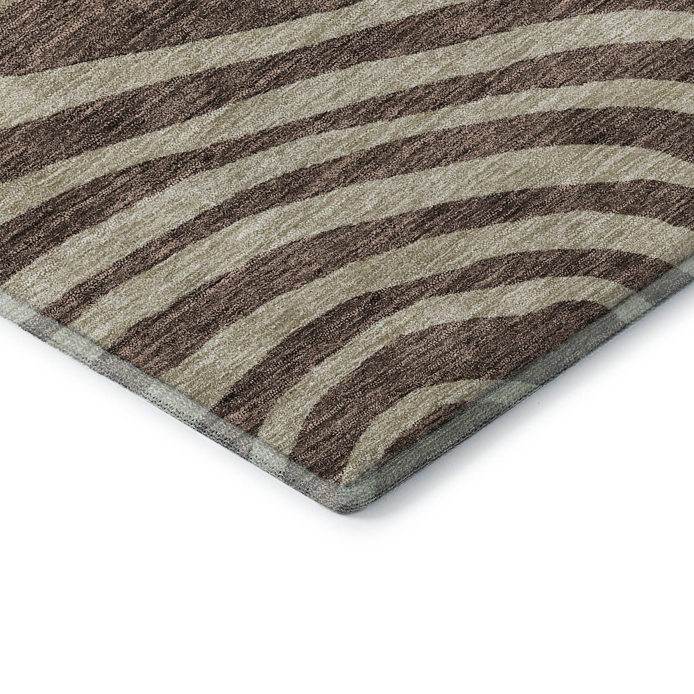 Premium Machine Washable Mayfield AMF765 Fudge 9' x 12' Rug. Picture 3