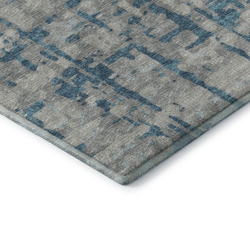 Premium Machine Washable Mayfield  Peacock 9' x 12' Rug. Picture 3