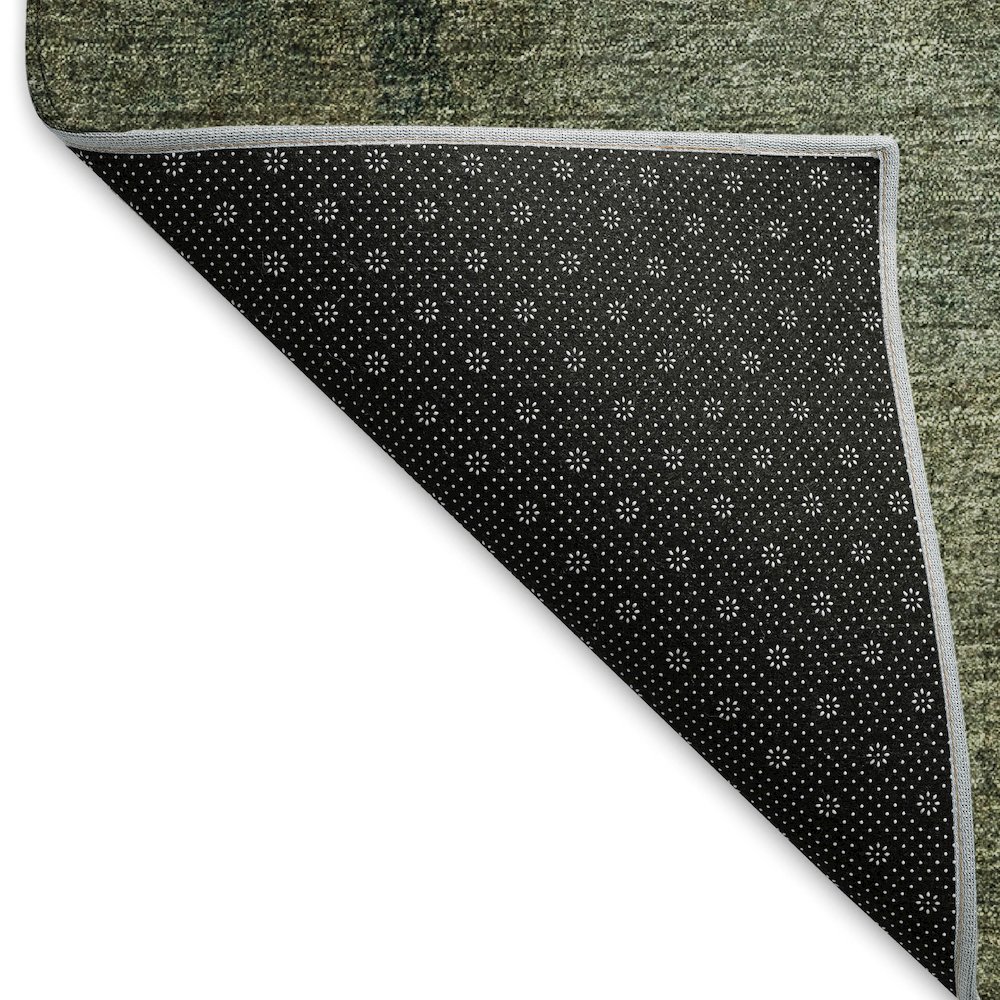 Premium Machine Washable Mayfield AMF787 Brown 9' x 12' Rug. Picture 2