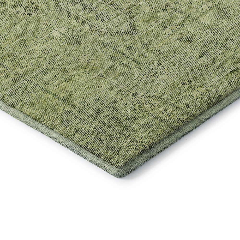 Premium Machine Washable Mayfield AMF790 Sage 9' x 12' Rug. Picture 3