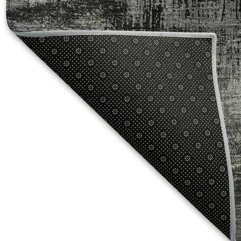 Premium Machine Washable Mayfield AMF792 Gray 9' x 12' Rug. Picture 2