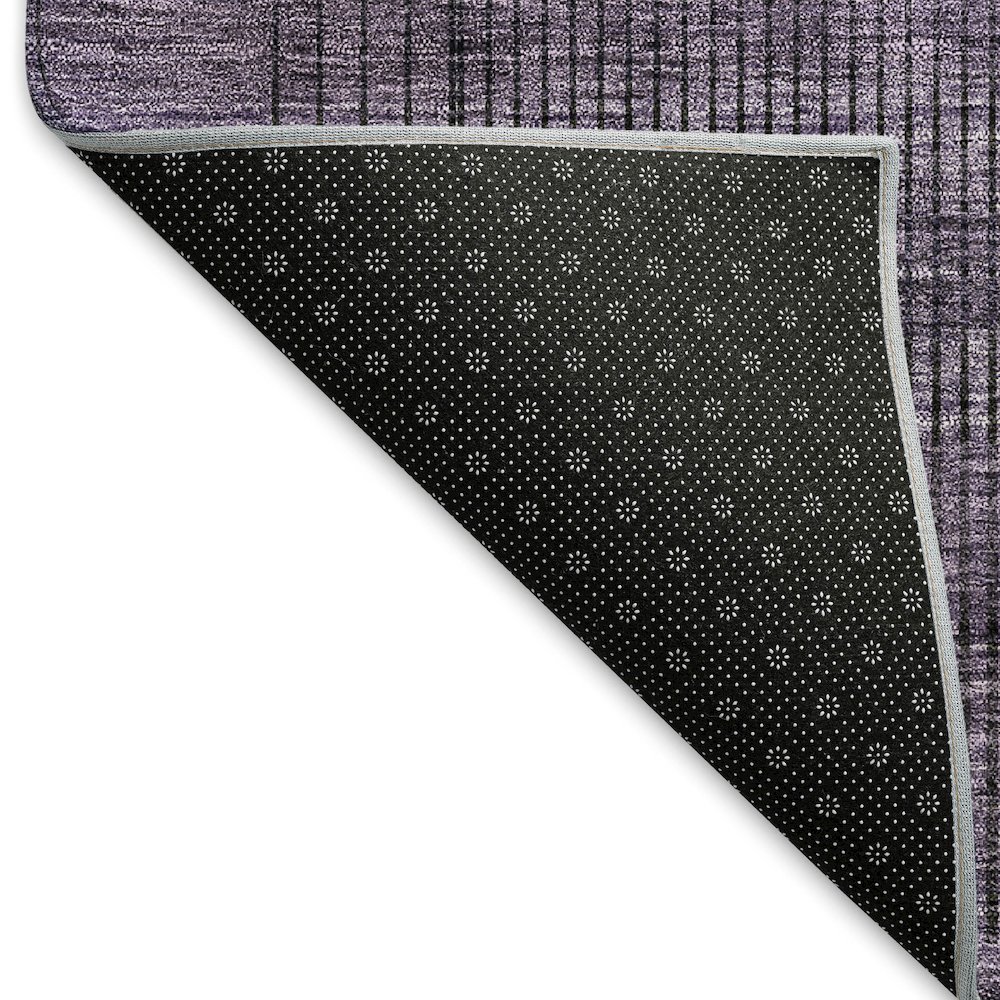 Premium Machine Washable Mayfield AMF820 Plum 9' x 12' Rug. Picture 2