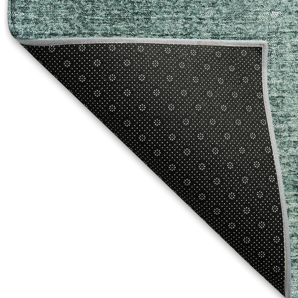 Premium Machine Washable Mayfield AMF822 Teal 9' x 12' Rug. Picture 2