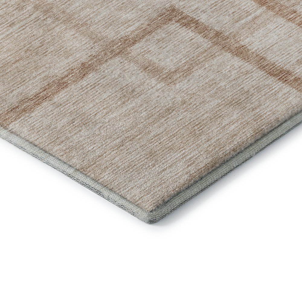 Premium Machine Washable Mayfield AMF827 Coral 9' x 12' Rug. Picture 3