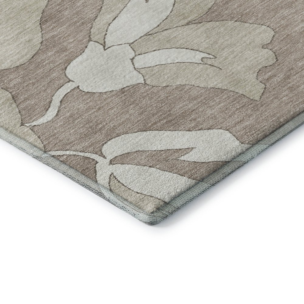 Premium Machine Washable Mayfield AMF857 Taupe 9' x 12' Rug. Picture 3