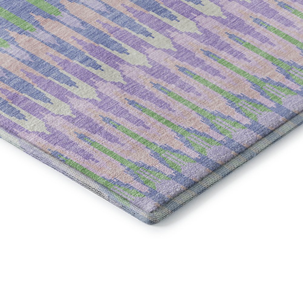 Premium Machine Washable Mayfield AMF860 Lavender 9' x 12' Rug. Picture 3